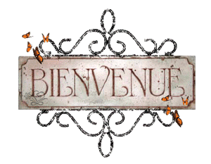 Gif animé bienvenue pancarte